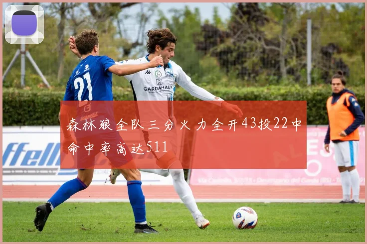 森林狼全队三分火力全开43投22中命中率高达511